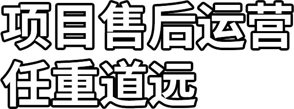 项目售后运营 任沉路远