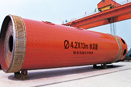 中国中材工程引进365电竞机械φ4.2×13m水泥磨